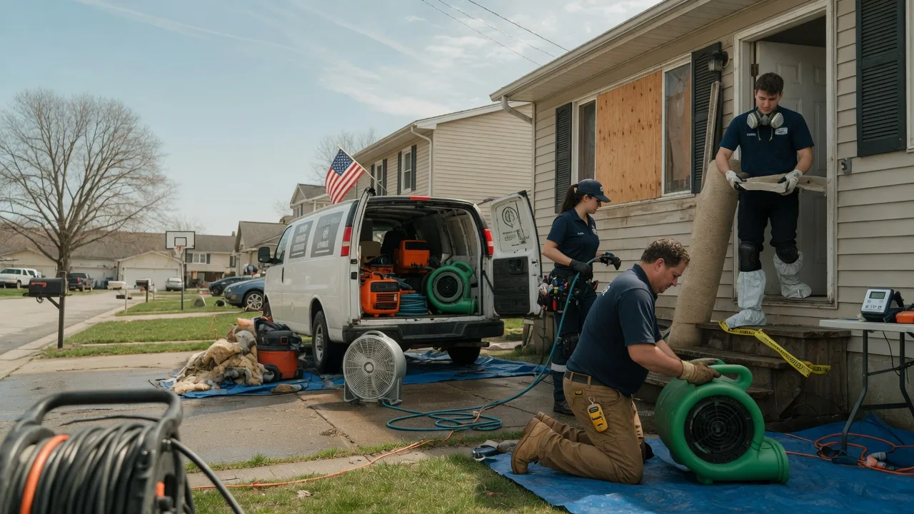 Water Damage Restoration in Athens, LA near me